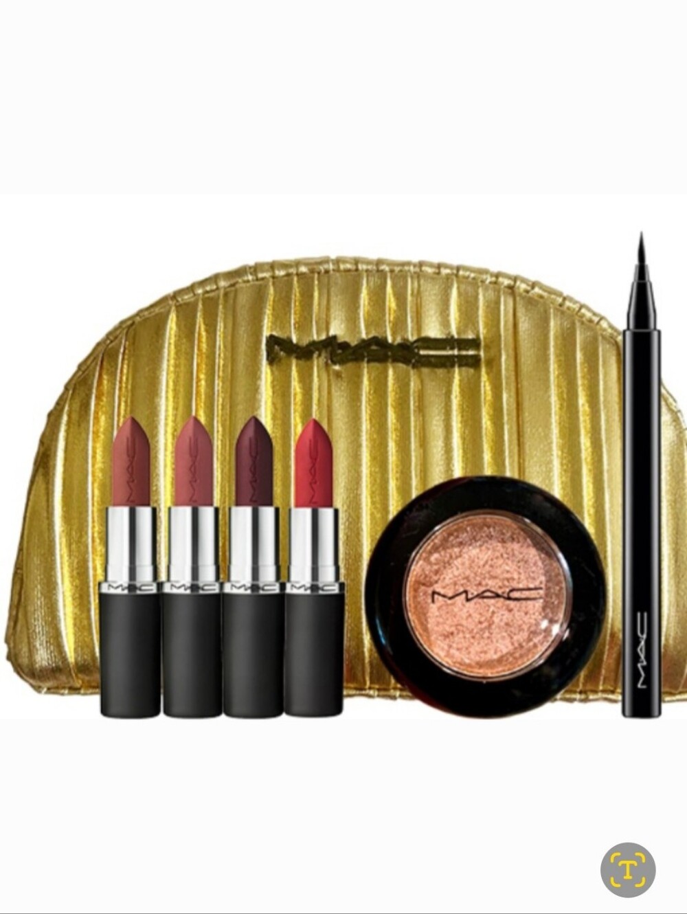 MAC Cosmetics Lip & Eye Gift set- Fullsize